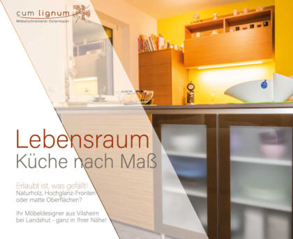 Küche nach Maß - Lebensraum Küche - cum lignum - Möbelschreiner © Foto: peppUP.de