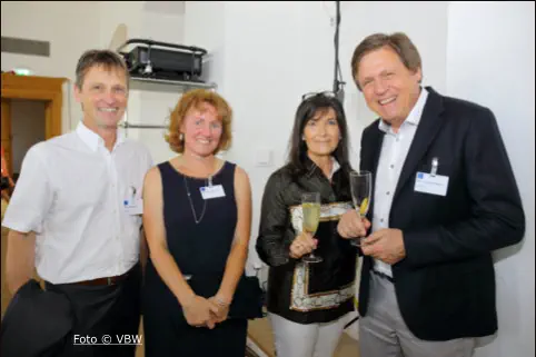 Meine Kunden, Prof. Dr. Ulrich Walter (Physiker, Wissenschaftsastronaut und -journalist) mit seiner Frau (rechts im Bild) - Foto © VBW